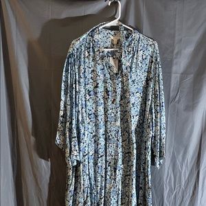 Multi-Color Button Dress